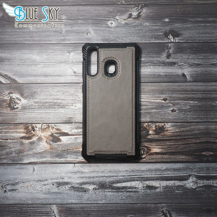 HARDCASE LEATHER KULIT KEREN PREMIUM IPHONE 11 PRO MAX GRAY