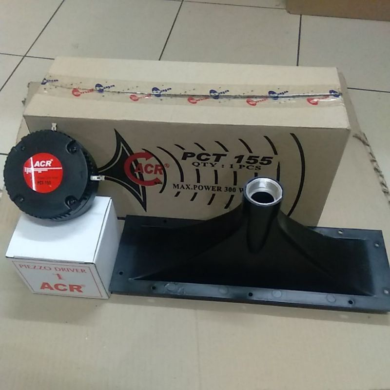 TWEETER ACR PCT 155 CORONG HORN & DRIVER PIEZZO 300 Watt (1 set Horn & Driver)