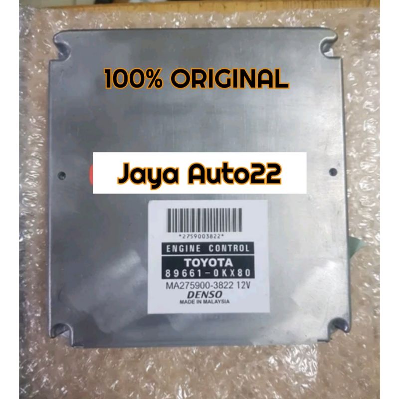 Ecu-Eccu-Computer-Komputer-Engine Control Toyota Hilux Solar Desel-Disel-Diesel 89661-OKX80-0KX80