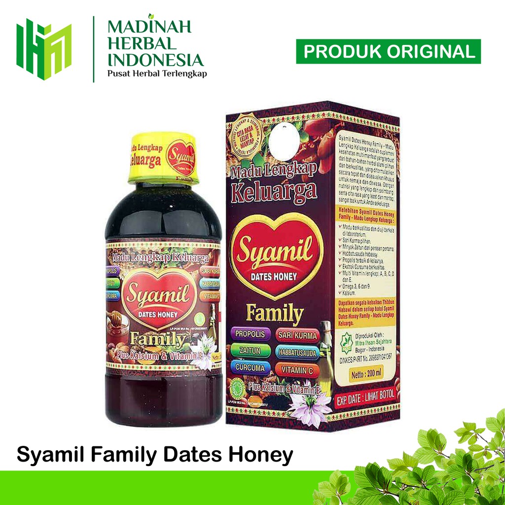 

Syamil Family Dates Honey 200 Ml
