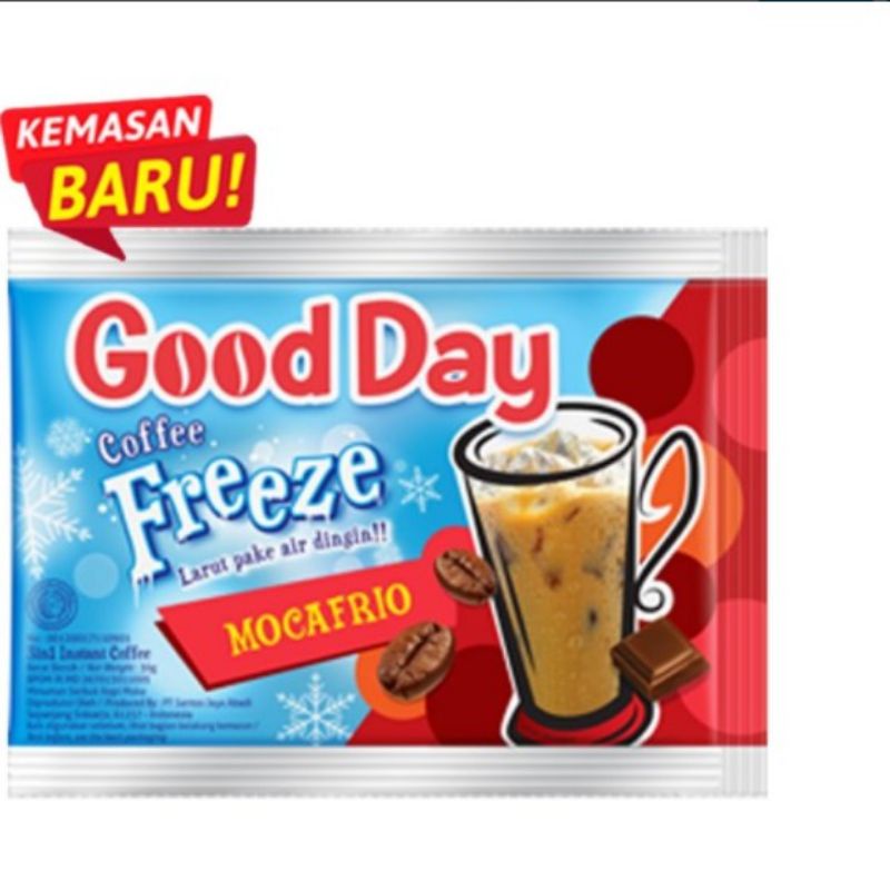 

Good Day Coffee Freeze Mocafrio Sachet