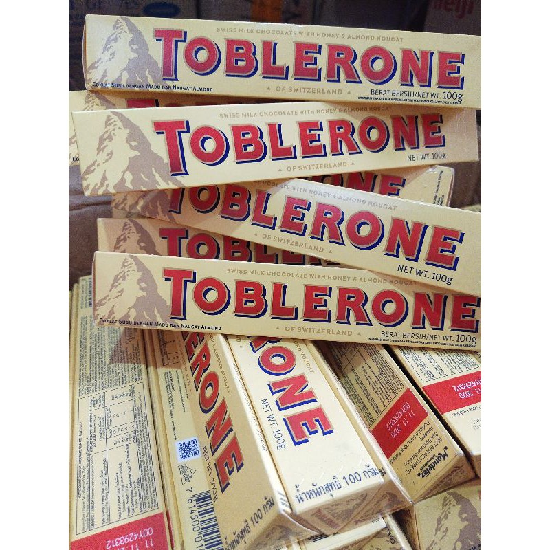 

TOBLERONE 100GR susu (kemasan kuning)