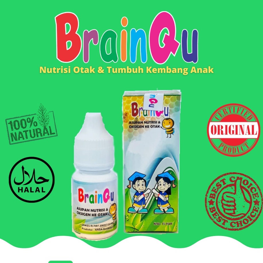 brainqu nutrisi otak | MADU ANAK BRAINQU