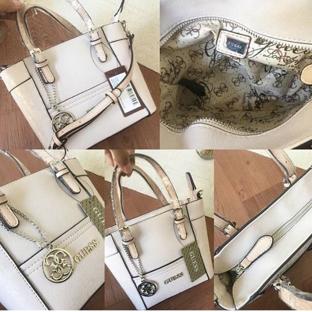 12.12 SALE | GUESSS delaney hologram mini tote bag