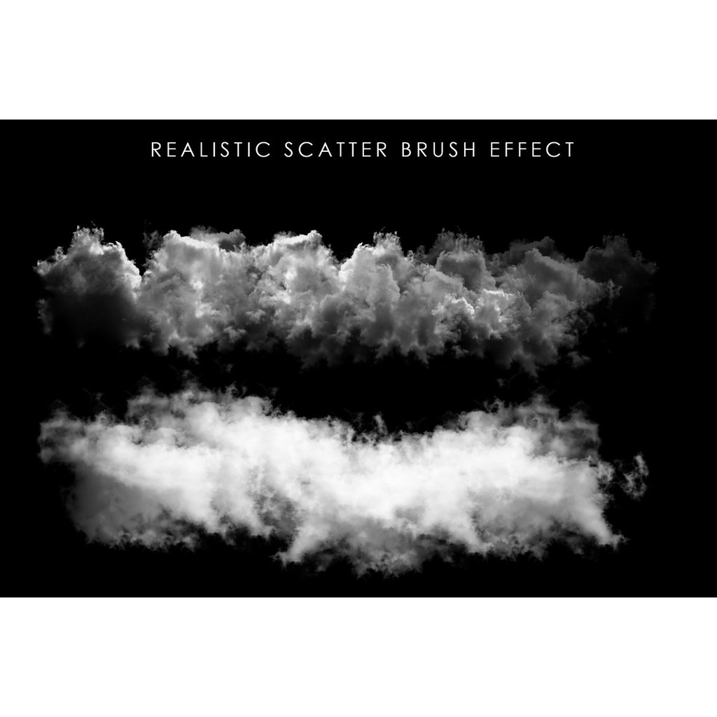 40 Cloud Brushes for Photoshop