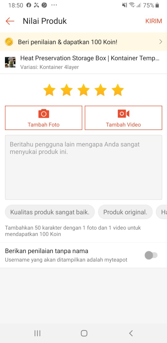 Heat Preservation Storage Box | Kontainer Tempat Penyimpanan Dan Penghangat Makanan - 4 Tingkat