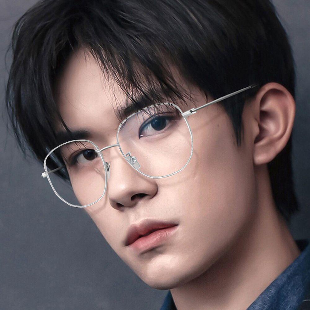 Mxbeauty Kacamata Komputer Fashion Korea Cahaya Biru blocking Vintage Metal Frame Eyewear