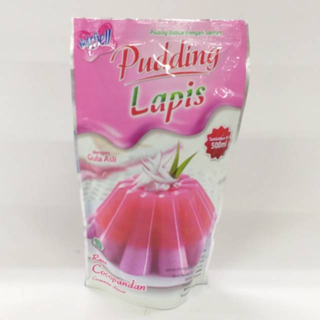 

Nutrijell Pudding Lapis Cocopandan 145gr