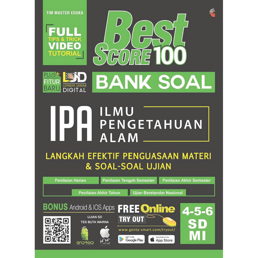 Buku Best Score 100 Bank Soal Ipa Sd 4 5 6 Ori Shopee Indonesia