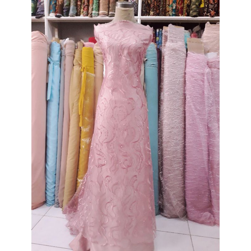 Tile Akar Mutiara Gliter