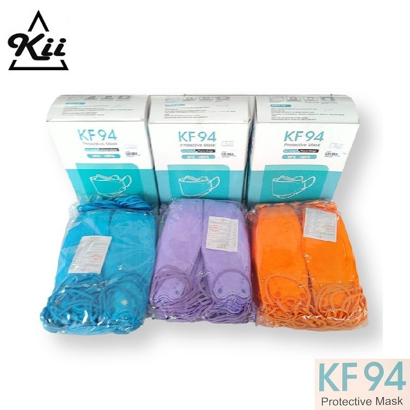 Masker Earlop KF94 Warna 4ply 50pcs - Masker Korea Earlop Anti Virus