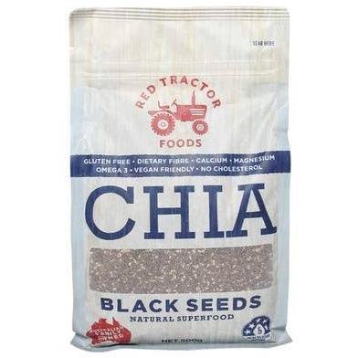 

red tractor chia black seeds 500gr