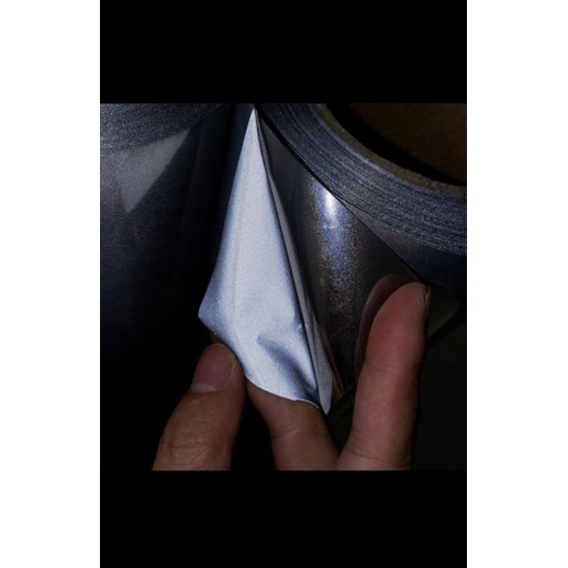 

(Khusus Rollan) Polyflex Reflective Korea Grey Dan Silver / Reflektif
