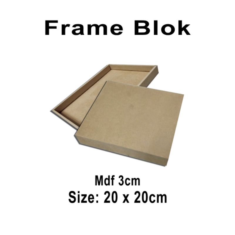 frame foto blok/ pictbok/20x20cm