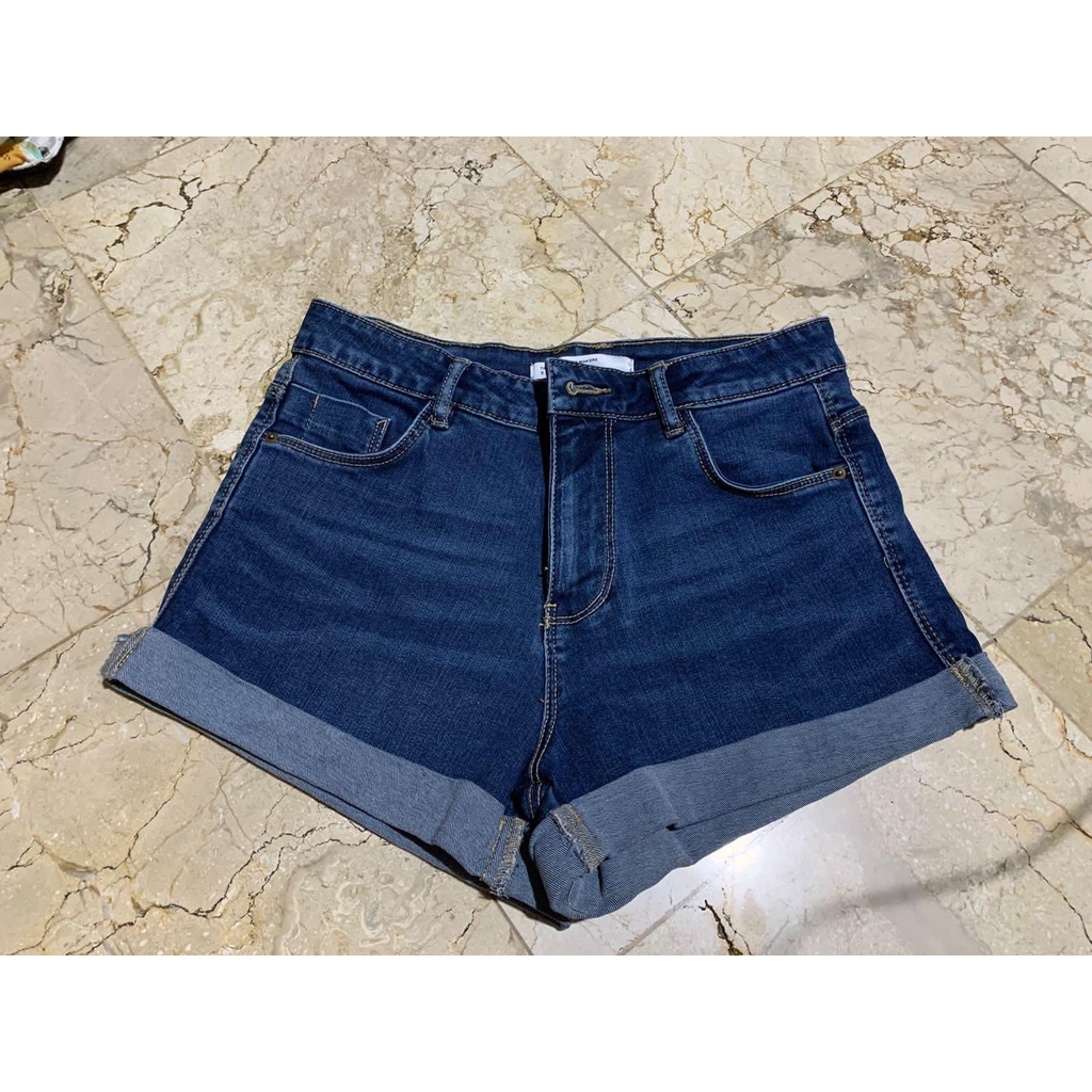 Zara TRF Trafaluc Denim Shorts / Celana Pendek Wanita Jeans