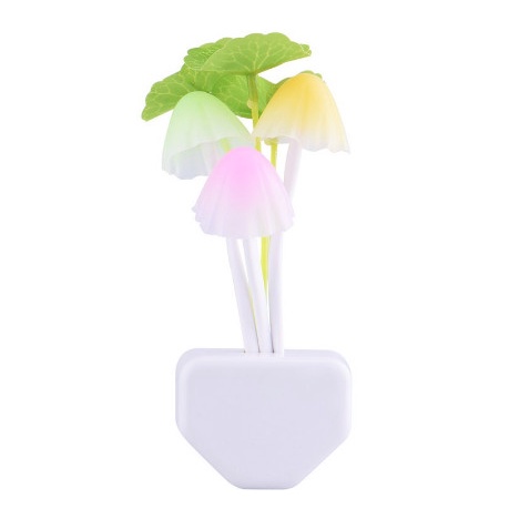 Lampu Tidur Jamur Avatar Mushroom Lamp Sensor LED Night Lamp hias kamar colokan dinding warna unik / Lampu Tidur LED Bentuk Jamur / Lampu Hias / Model Avatar / Sensor CaHAYA