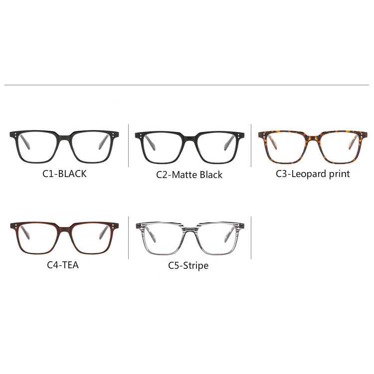 Fashion retro super light box men and women anti-blue light metal hinge glasses frame