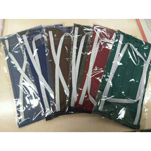 Masker hijab kain tali putus sambung