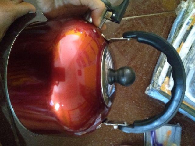 Teko Air Panas Bunyi 3  Liter Whistling Kettle Siul Stainless Steel