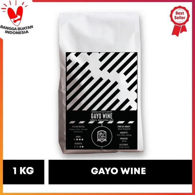 

Kopi Arabika GAYO WINE 1kg | biji Kopi Aceh single origin arabica - BIJI SANGRAI BOOM SALE