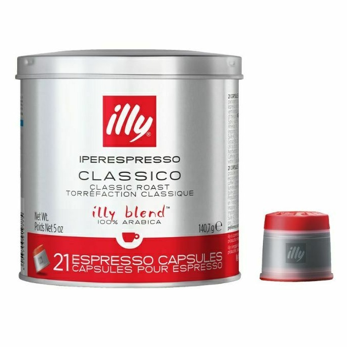 

ILLY iperEspresso Classico Classic Roast 21 Espresso Capsules 140.7g