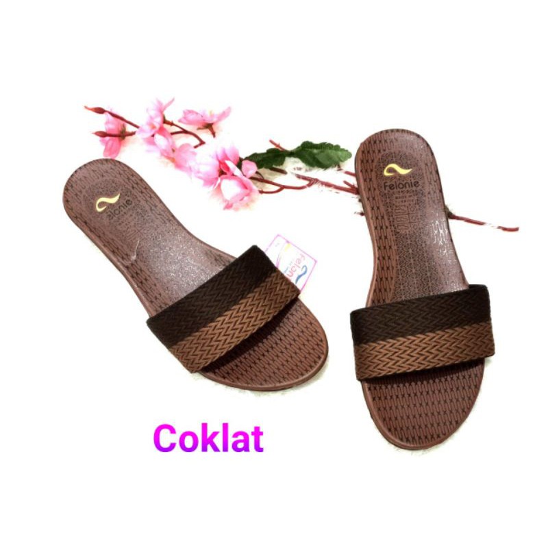 sandal wanita murah selop ( Felonie MRA 01 2 warna + DH 01 ) turki rajut terbaru