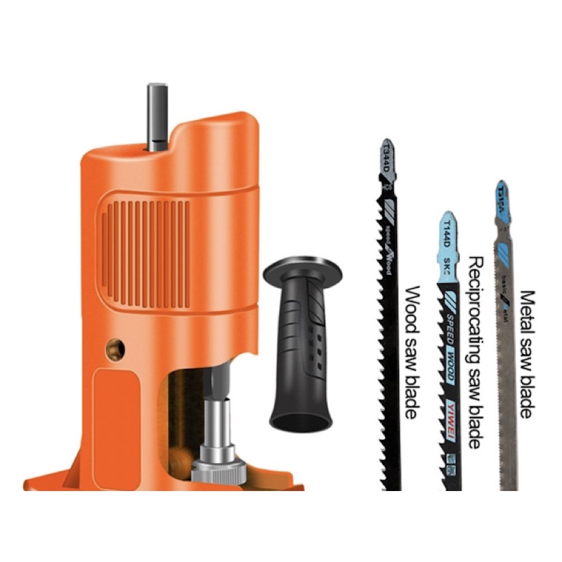 Jigsaw Adaptor Jigsaw Ke Mesin Bor Reciprocating Jig saw Drill Adapter