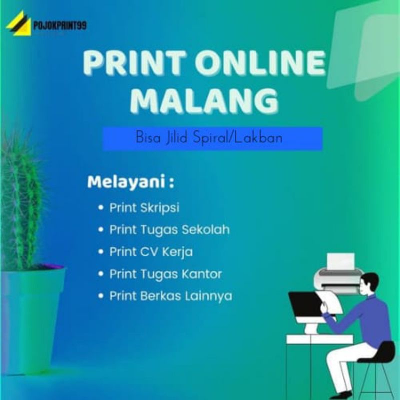

Jasa print skripsi, proposal dan makalah murah