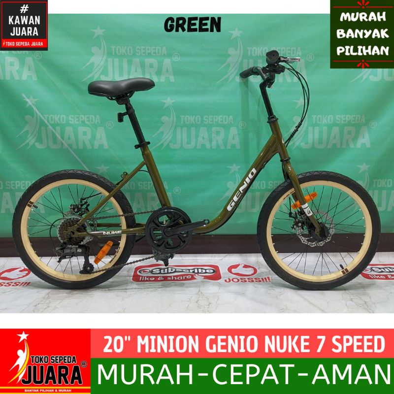SEPEDA MINION GENIO NUKE 7 SPEED 20 INCH