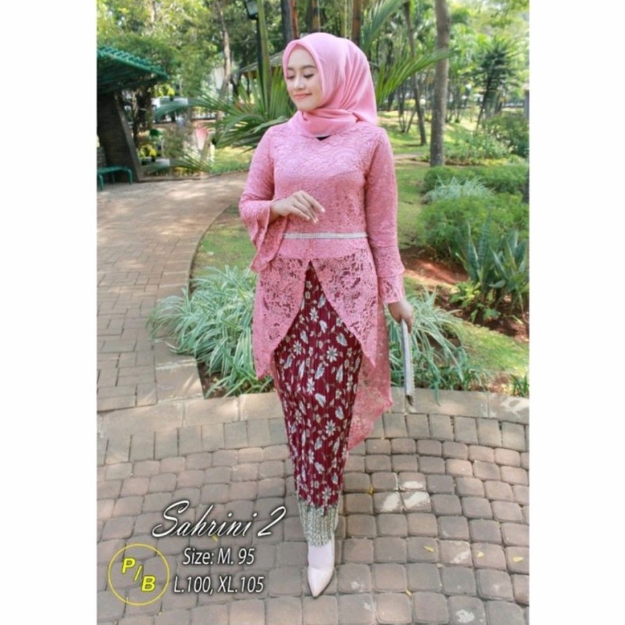 PROMO  KEBAYA, BISA COD (CUMA ATASAN SAJA) ATASAN KEBAYA BRUKAT FLOY KUTUBARU / KEBAYA SRIKANDI / ke