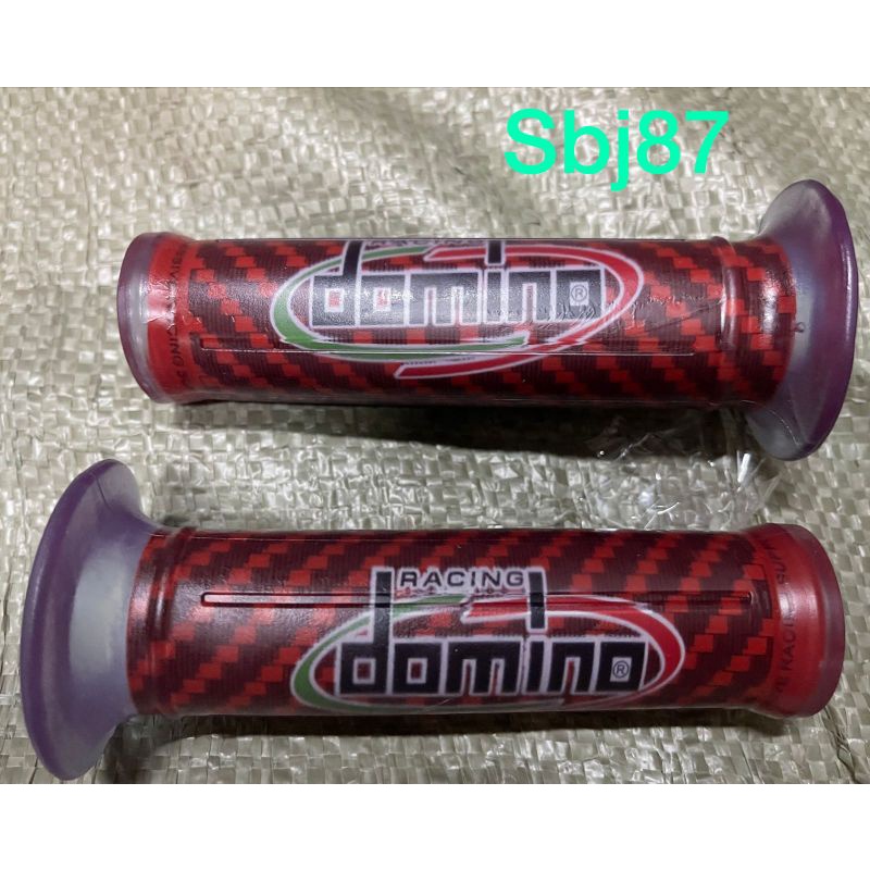 hand grip grib domino carbon universal semua motor