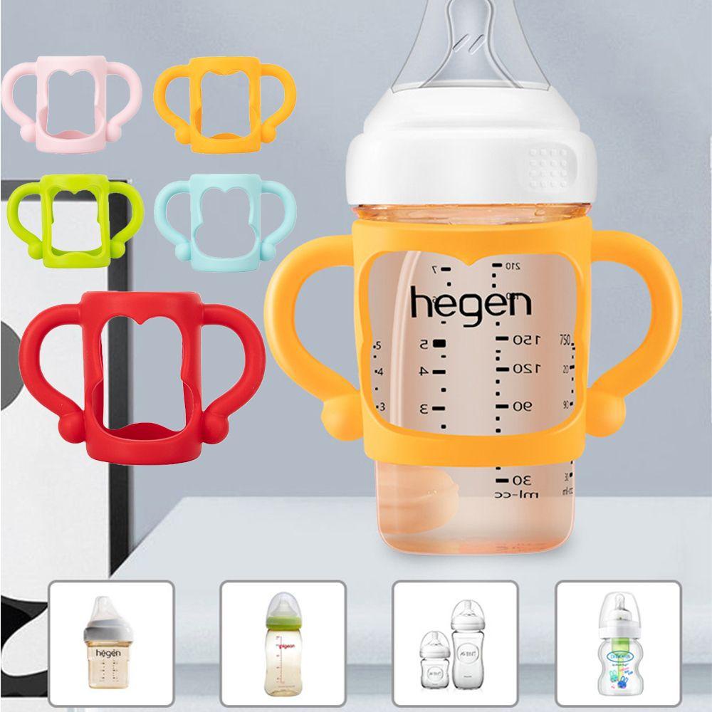 REBUY Rebuy Pegangan Botol Bayi Lembut Tahan Panas Pengaman Wide Mouth Grip