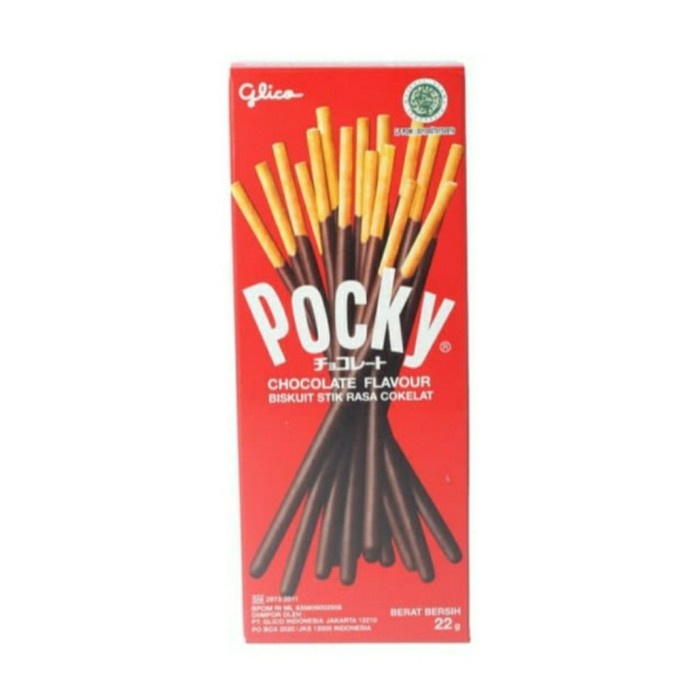 

Wafer-Biskuit- Glico Pocky Mini Chocolate 21Gr -Biskuit-Wafer.