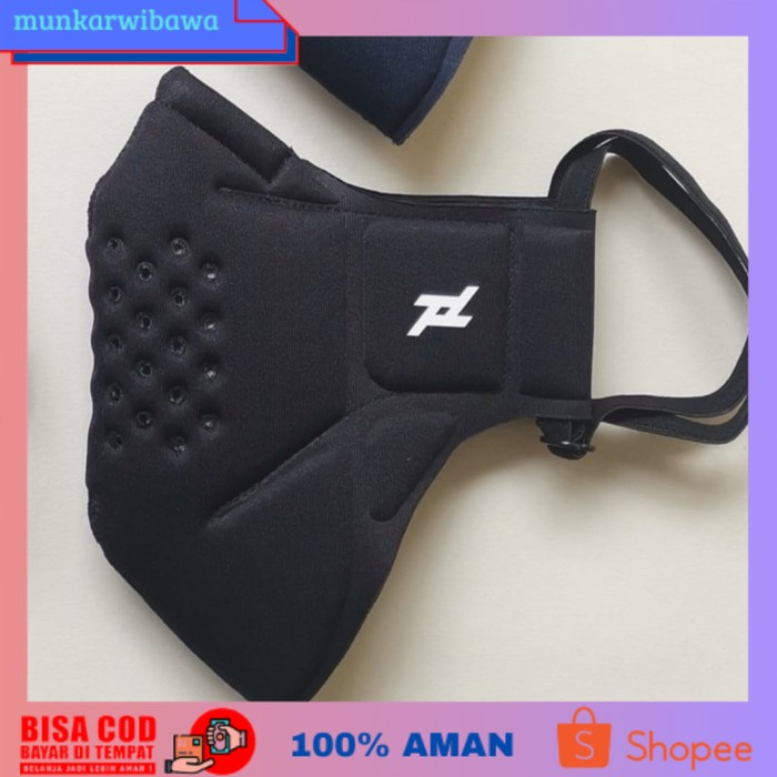 (BISA COD) Tomo Lifemask Original Anti Polusi N95 (Masker Jokowi) - Hitam, S