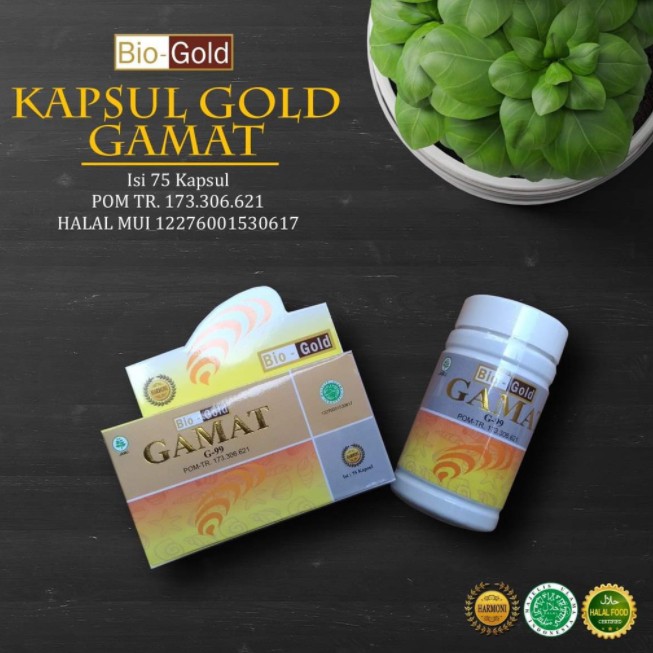 Kapsul Gamat Emas Bio Gold Gamat Gold Ekstrak Gamat Emas BPOM