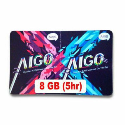 Voucher axis 8 Gb mini 5 hari
