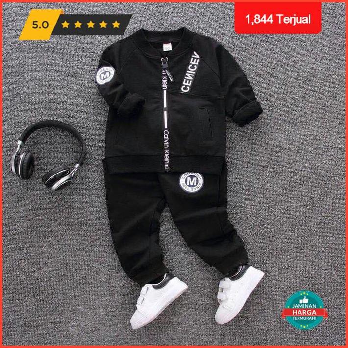 Jaket Anak Setelan Jaket Celana Anak Import - 1 Tahun Premium