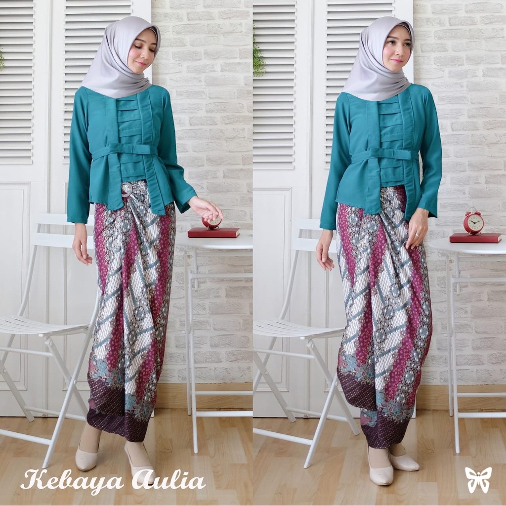 Kebaya Aulia  ( ATASAN + ROK ) 2 WARNA