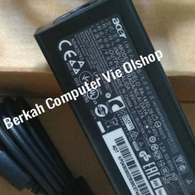Adaptor Acer PD261 buat acer swift 3 SF314 Swift 1 V3-371 Spin 5