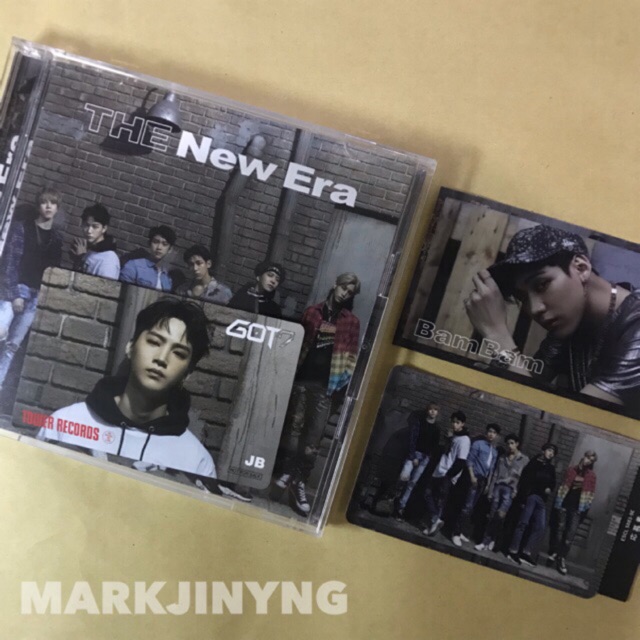 GOT7 JAPAN ALBUM “THE NEW ERA” [TYPE A/TYPE B/TYPE C]