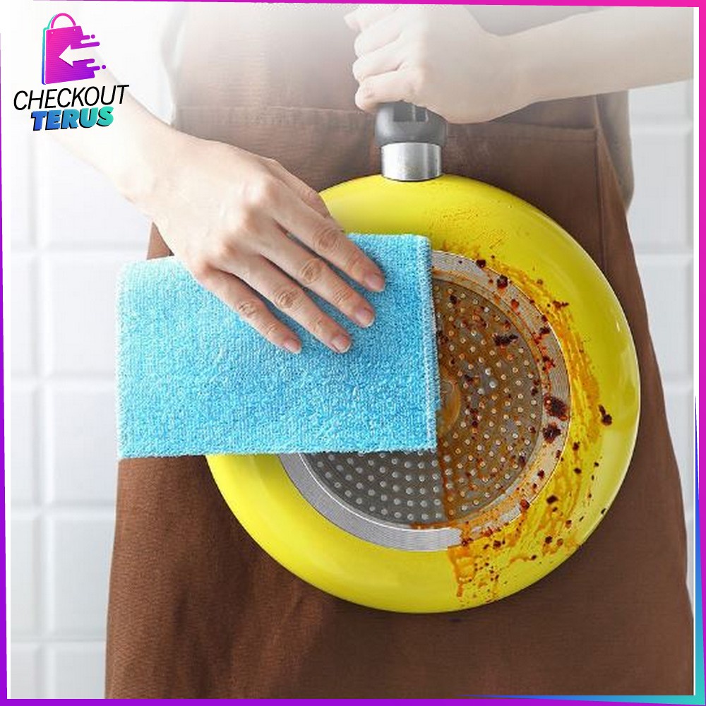 CT C100 Kain Lap Microfiber Kain Handuk Towel Kain Lap Dapur Serbaguna Kain Lap Piring Kain Lap Serbet