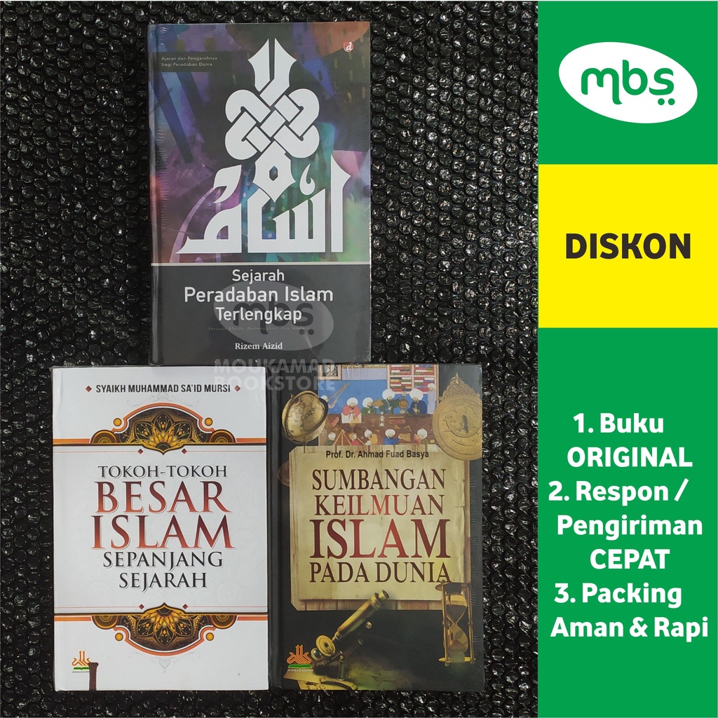 Jual PAKET BUKU PERADABAN ISLAM TERLENGKAP - Sejarah Peradaban Islam ...