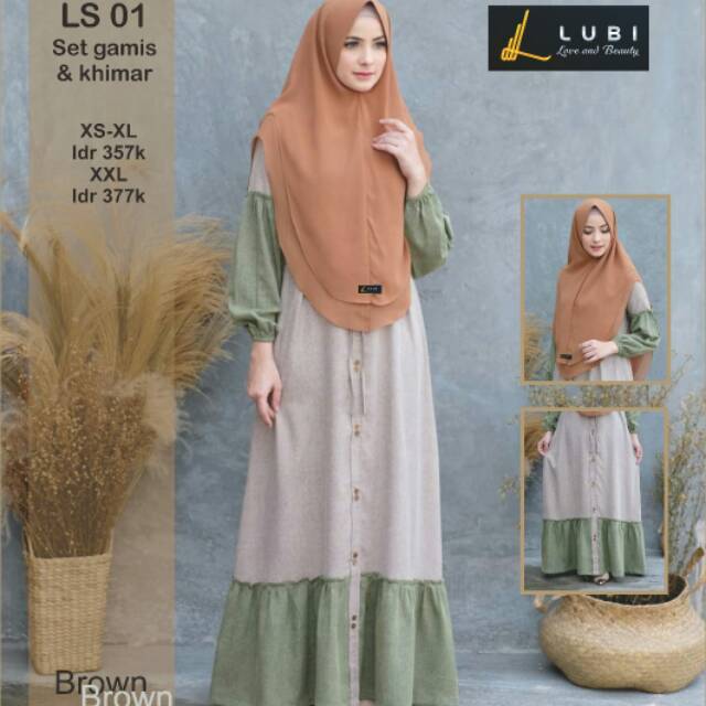 Gamis murah lubi LS 01