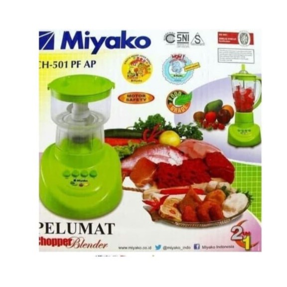 MIYAKO CH-501 PF/AP Pelumat Chopper Blender