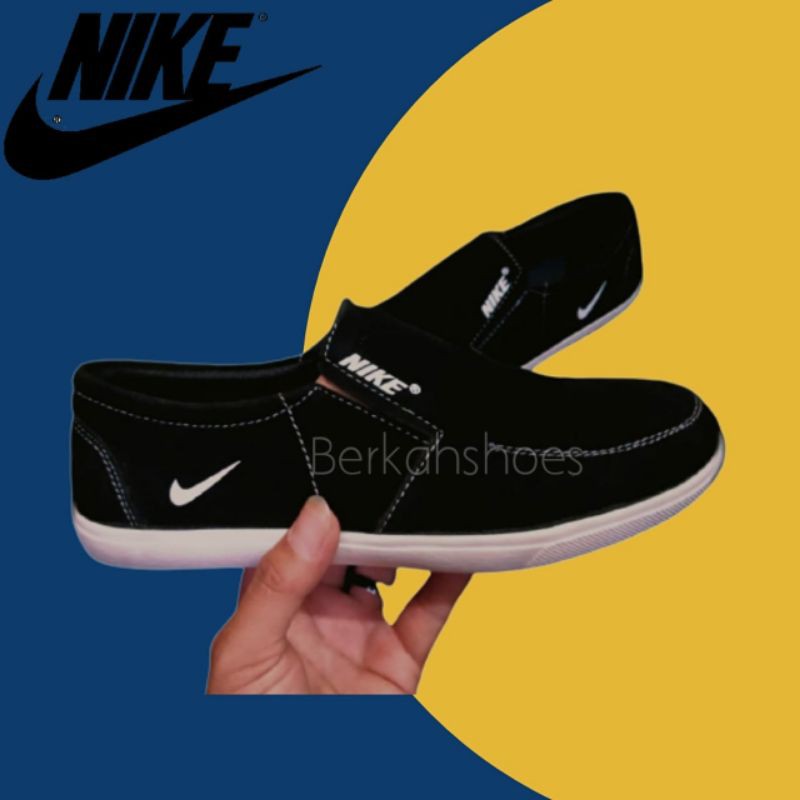 SEPATU NIKE SLIP-ON / SEPATU CASUAL PRIA / Sepatu kerja pria