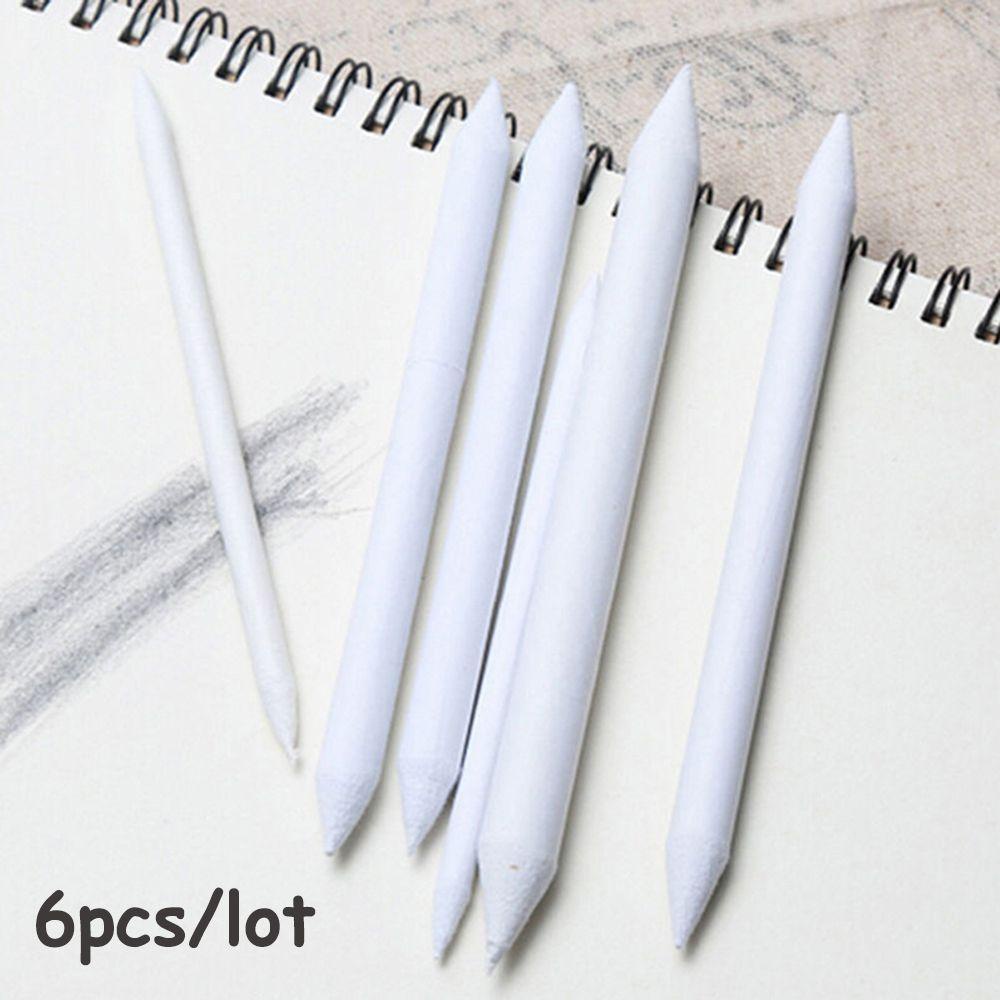 Nanas 6pcs Pena Gambar Sketsa New Pengasah Pensil Artis Graffiti Blending Smudge