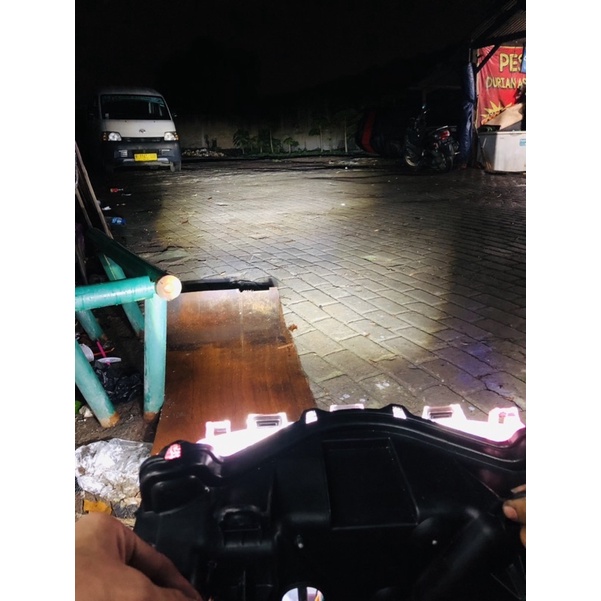 REFLEKTOR HEADLAMP NMAX UPGRADE SUPER TERANG+Alis lampu tinggal pasang plug n play