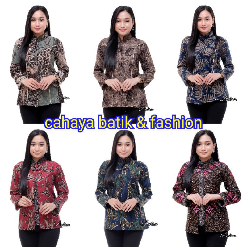 BLOUSE KERJA - BLUS BATIK - BLOUSE KANTOR - BLOUSE BATIK - BLUS