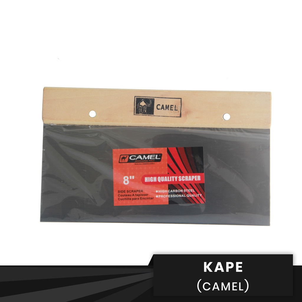 STS HARDWAR KAPE / SKRAP / KAPE GYPSUM / SKRAP GYPSUM / KAPE GYPSUM 8 INCH CAMEL