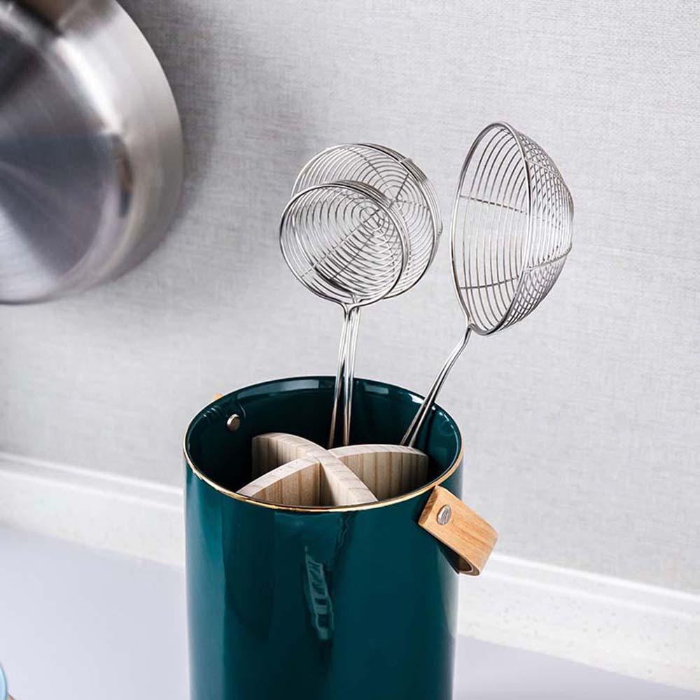 Nickolas1 Skimmer Spoon Anti Lengket Multifungsi Saringan Dapur Home Colander